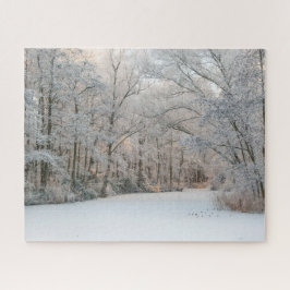 Puzzle Paisaje de nieve de invierno, 520 piezas rompecabe