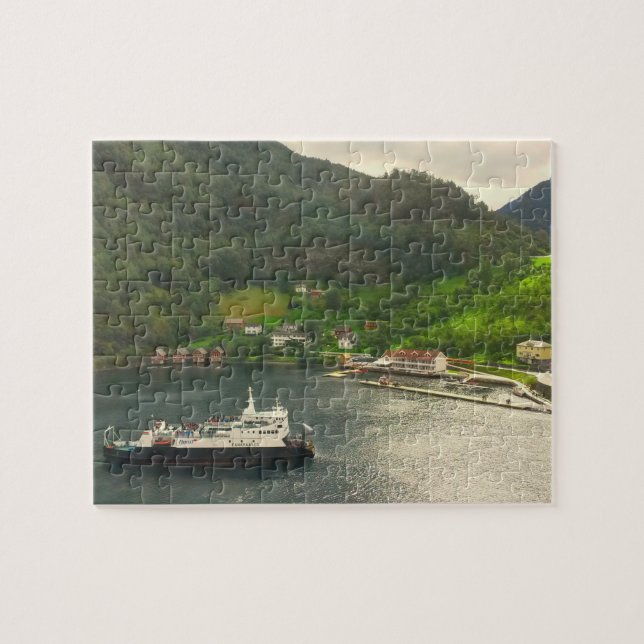 Puzzle Paisaje de Noruega (Horizontal)