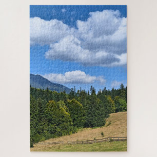 Puzzle Paisaje de pradera montañosa - Naturaleza salvaje