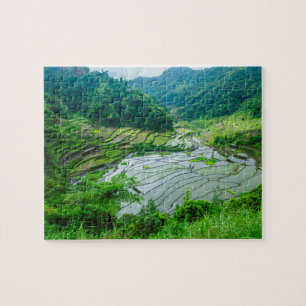 Puzzle Paisaje de terrazas de arroz, Filipinas