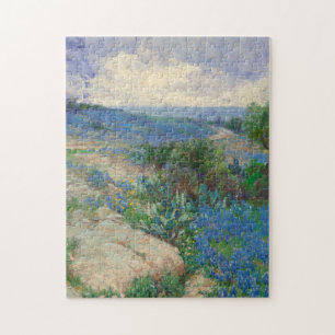 Puzzle Paisaje De Texas Con Bluebonnets Julian Onderdonk