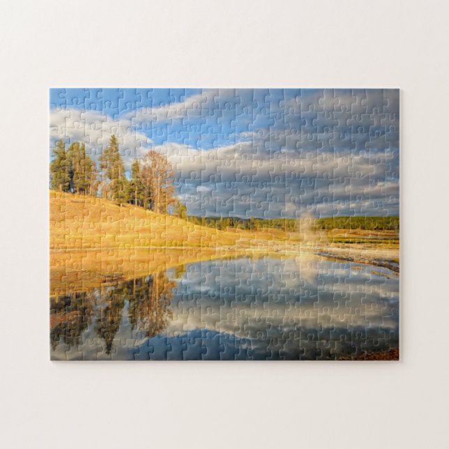 Puzzle Paisaje de Yellowstone (Horizontal)