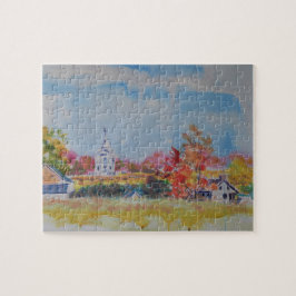 Puzzle Paisaje del campo de batalla de Gettysburg / Larry