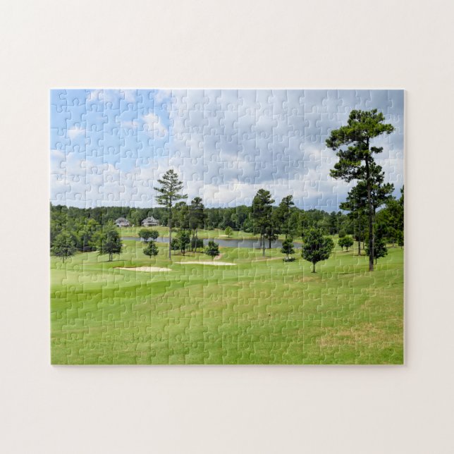 Puzzle Paisaje del campo de golf (Horizontal)