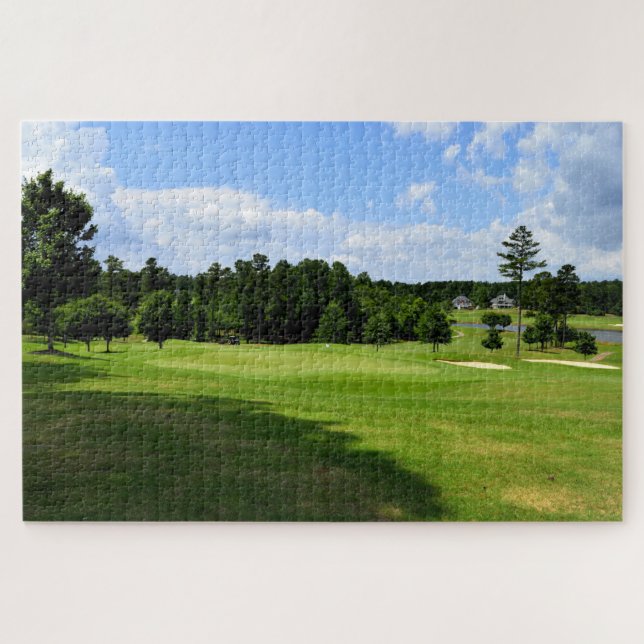 Puzzle Paisaje del campo de golf (Horizontal)