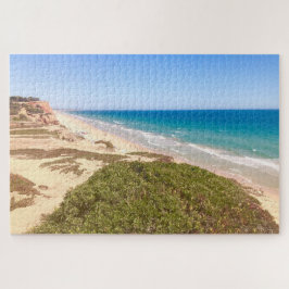 Puzzle Paisaje del cielo azul del mar del océano de playa