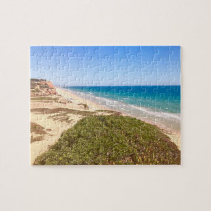 Puzzle Paisaje del cielo azul del mar del océano de playa