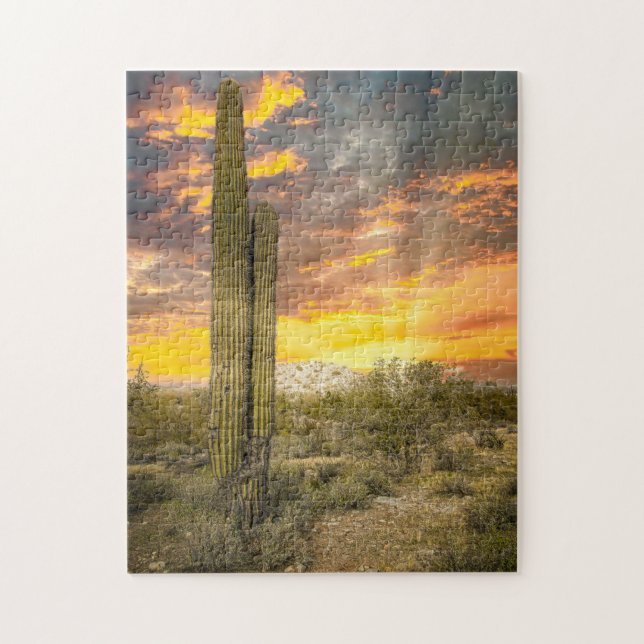 Puzzle Paisaje del desierto de Arizona 2706-Sunset (Vertical)