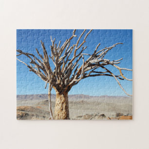 Puzzle Paisaje del desierto de Namibia Tirool Kokerboom