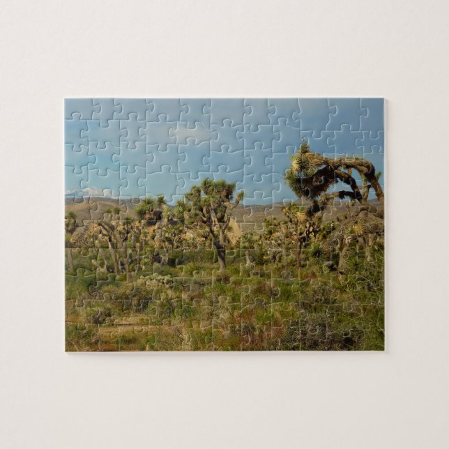 Puzzle Paisaje del desierto del Parque Nacional del Árbol (Horizontal)