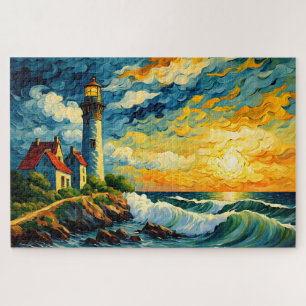 Puzzle Paisaje del faro