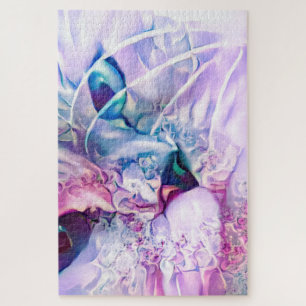 Puzzle Paisaje del gato Pastel