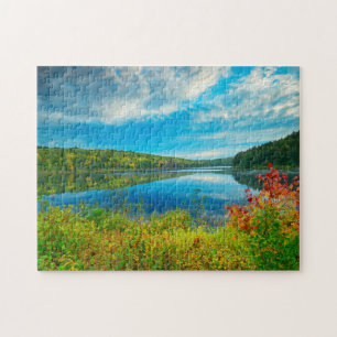 Puzzle Paisaje del lago Costello