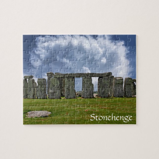 Puzzle Paisaje del Monumento de Stonehenge (Horizontal)