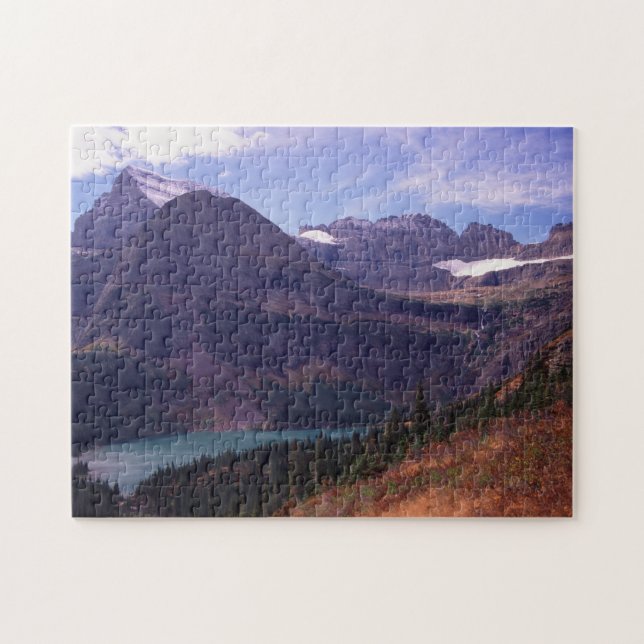 Puzzle Paisaje del Parque Nacional Glacier (Horizontal)