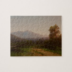 Puzzle Paisaje del río Hudson, c.1860-5 (aceite en lona)