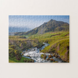 Puzzle Paisaje del río Verde