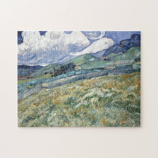 Puzzle Paisaje del Santo-Remy de Vincent van Gogh (Horizontal)
