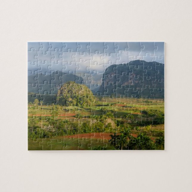 Puzzle Paisaje del valle panorámico, Cuba (Horizontal)