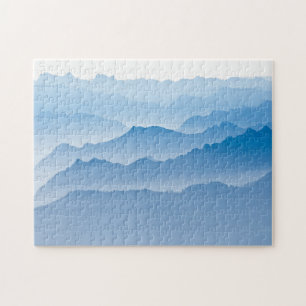 Puzzle Paisaje el Suiza de la montaña