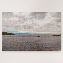 Puzzle Paisaje escénico de la bahía de Tadoussac, Quebec,