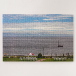 Puzzle Paisaje escénico de la bahía de Tadoussac, Quebec,