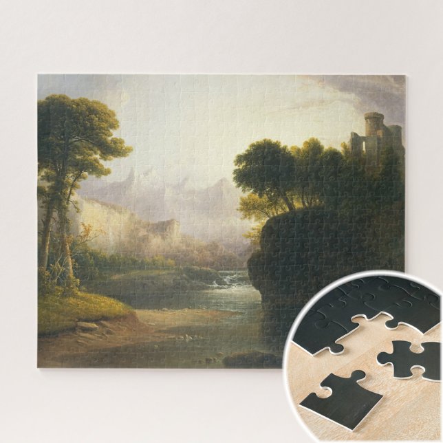 Puzzle Paisaje fantasioso de Thomas Doughty (Subido por el creador)