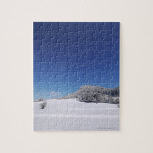 Puzzle Paisaje frío 6 del invierno Nevado