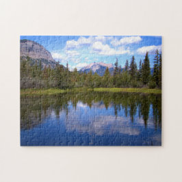 Puzzle Paisaje hermoso del lago