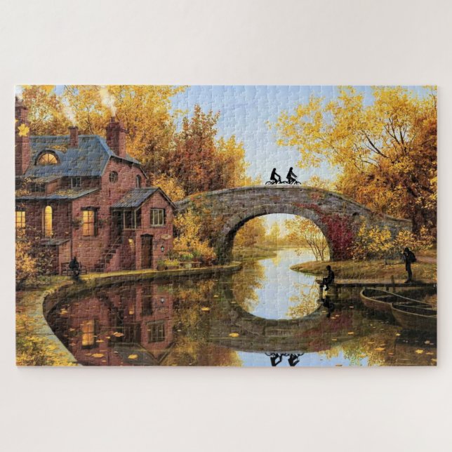 Puzzle Paisaje - Hermoso otoño (Horizontal)