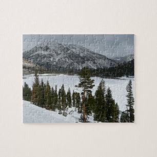 Puzzle Paisaje invernal Snowy Ellery Lake California