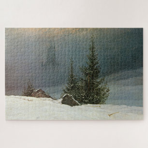 Puzzle Paisaje invernal: una obra maestra de Friedrich