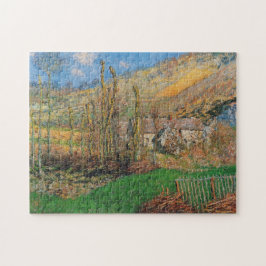 Puzzle Paisaje invernal Valle de Falaise Monet Bella Arte