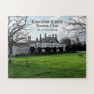 Puzzle Paisaje Lauriston Castle Scotland - Straton Clan