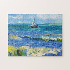Puzzle Paisaje marino en Saintes-Maries Vincent van Gogh
