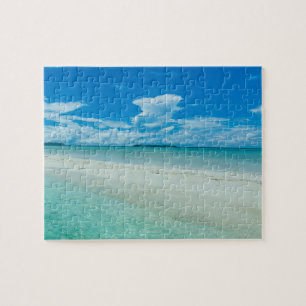 Puzzle Paisaje marino tropical azul, Palaos