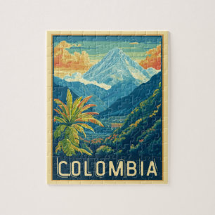 Puzzle Paisaje montañoso colombiano