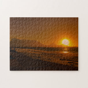 Puzzle Paisaje montañoso de la Mesa de Ciudad del Cabo de