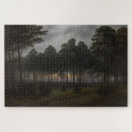 Puzzle Paisaje nocturno (por Caspar David Friedrich)