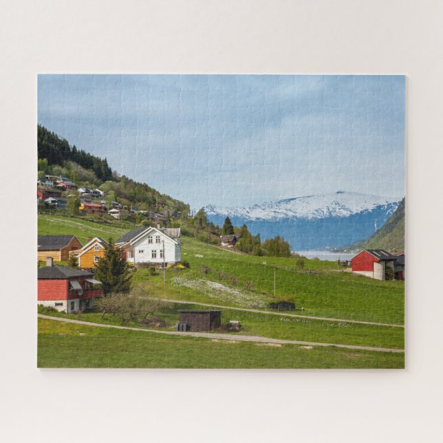 Puzzle Paisaje noruego (Horizontal)