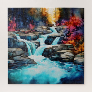 Puzzle Paisaje Otoñal Colorido