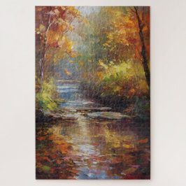 Puzzle Paisaje otoñal con arrogancia