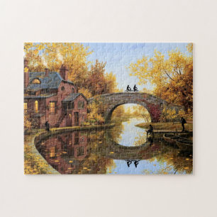 Puzzle Paisaje - otoño