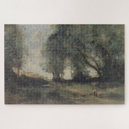 Puzzle Paisaje (por Camille Corot)