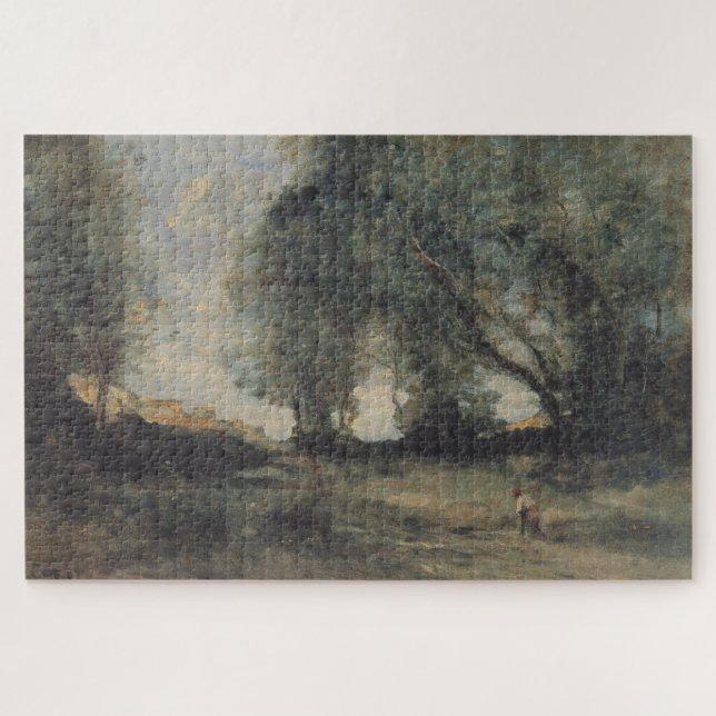 Puzzle Paisaje (por Camille Corot) (Horizontal)