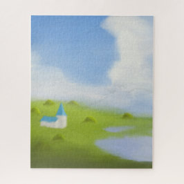 Puzzle Paisaje Sereno del Campo