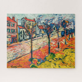 Puzzle Paisaje suburbano | Maurice de Vlaminck |