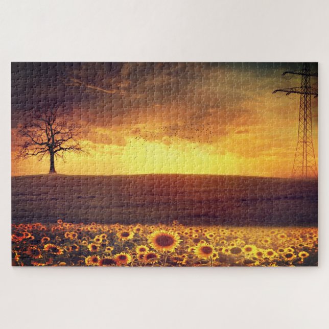 Puzzle Paisaje - Sunset - Hermoso (Horizontal)
