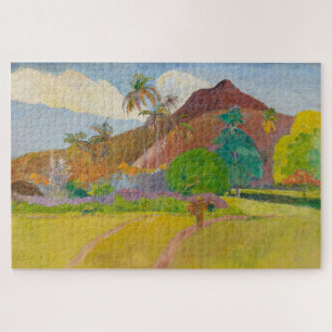 Puzzle Paisaje tahitiano (por Paul Gaugin)