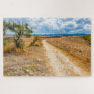 Puzzle Paisaje toscano a lo largo de la via Francigena, I